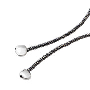 Breil Collana a sciarpa in ematite e acciaio TJ3697